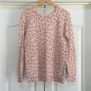 Anchors Away! Old Navy Sweater with Red Anchors